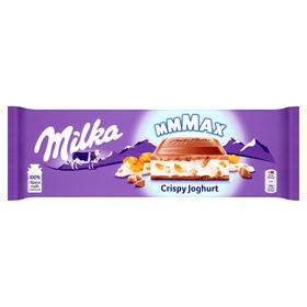 MILKA SCHOKOLADEN-KNUSPRIGER JOGHURT 300 G 12 STK