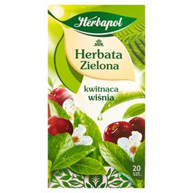 HERBAPOL GRÜNER TEE BLÜHENDE KIRSCHE 30 G (20 BEUTEL)