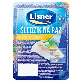 LISNER HERING IN SENFSAUCE 100 G