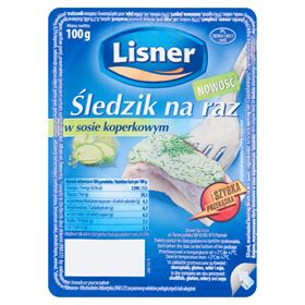 LISNER HERING IN EINER ZEIT IN FÜLLSAUCE 100 G