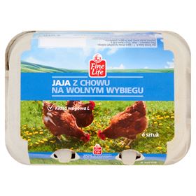 FINE LIFE FREILANDEIER L 6 STK
