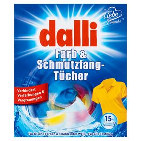 DALLI WASCHTÜCHER BIS ZU FARBE 15 STÜCK