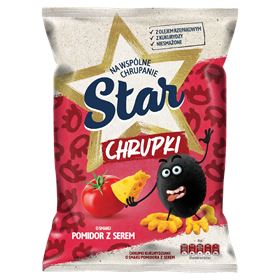 HERR. SNAKI TRAPS MAIS-CRUNCHES MIT TOMATENGESCHMACK UND KÄSE 108 G 14 STÜCK