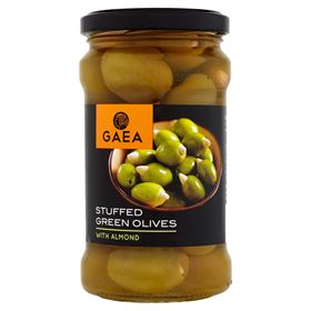 GAEA GRÜNE OLIVEN MIT MANDEL 295 G