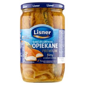 LISNER GEBACKENE HERINGSFILETS IN ESSIG 700G