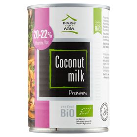 HOUSE OF ASIA KOKOSNUSSMILCH 20-22% BIO 400 ML