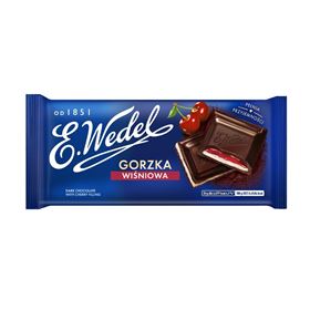 E.WEDEL BITTERKIRSCHSCHOKOLADE 100 G 20 STK