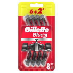 GILLETTE BLUE3 NITRO EINWEG HERREN 6+2 STÜCK