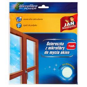 JAN NIEZBĘDNY MIKROFASERTUCH ZUM FENSTERREINIGEN