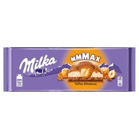 MILKA SCHOKOLADEN-TOFFEE GANZE NUSS 300 G 12 STK