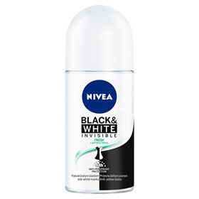 NIVEA BLACK&WHITE INVISIBLE FRISCHE ANTIPERSPIRANT BALL AUF 50 ML