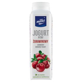 MILKO CRANBERRY TRINKJOGURT 330 ML