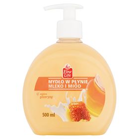 FINE LIFE FLÜSSIGSEIFE MIT PUMPMILCH UND HONIG 500 ML