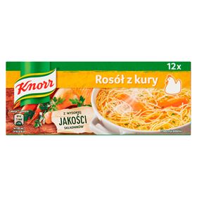 KNORR HÜHNERBRÜHE 120 G (12 WÜRFEL)