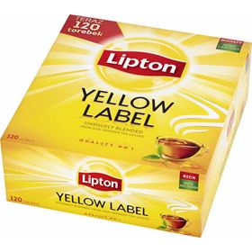 LIPTON YELLOW LABEL SCHWARZTEE 240 G (120 BEUTEL)