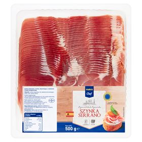 MAKRO CHEF SERRANO-SCHINKENSCHEIBEN 500G