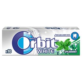 ORBIT WEISSE SPEEARMINT 10 DRAGES 30 STÜCK