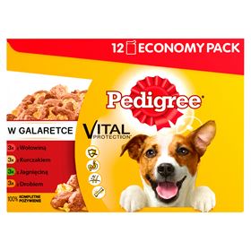 PEDIGREE VITAL PROTECTION IN JELLY VOLLSTÄNDIGE NAHRUNG 1,2 KG 4 STÜCK