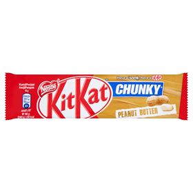 KITKAT CHUNKY ERDNUSSBUTTER-WAFFELSTANGE IN MILCHSCHOKOLADE 42 G 36 STÜCK