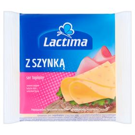 LACTIMA SCHEIBENKÄSE MIT SCHINKEN 130 G (8 STÜCK)