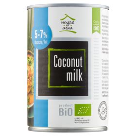 HOUSE OF ASIA BIO KOKOSNUSSMILCH 5-7% 400 ML