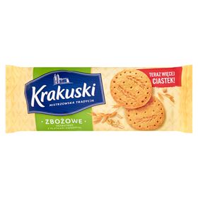 KRAKUSKI Müslikekse mit Haferflocken 201 g 24 Stück
