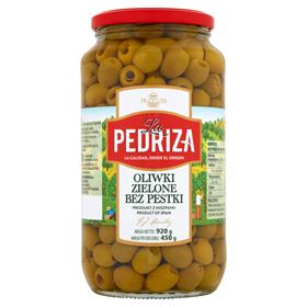 LA PEDRIZA KERNLOSE GRÜNE OLIVEN 935 G 6 STÜCK