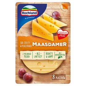 HOCHLAND MAASDAMER KÄSE IN SCHEIBEN 135 G 12 STÜCK