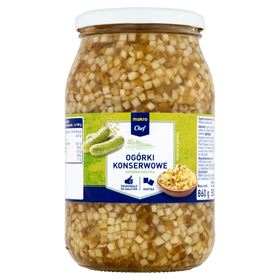 METRO CHEF PICKED CUCUMBERS KLEINE WÜRFEL 860 G