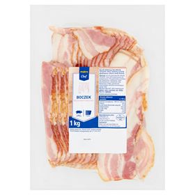 MAKRO CHEF GEKOCHTE, GERÄUCHERTE SPECKSCHEIBEN 1 KG