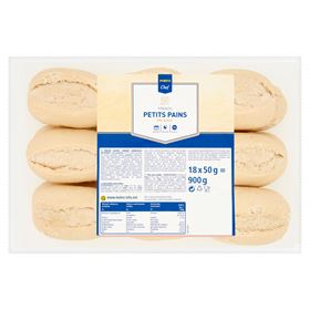 MAKRO CHEF FRÜHSTÜCKSROLLEN 50G 18 STÜCK