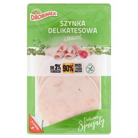 DROBIMEX ZARTER SCHINKEN MIT HÜHNERSCHEIBEN 100 G