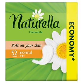 NATURELLA NORMAL KAMILLENPADS 52 STÜCK