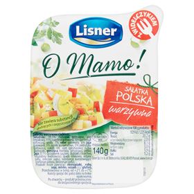 LISNER O MAMA! POLNISCHER GEMÜSESALAT 140 G