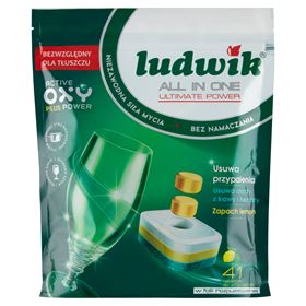 LUDWIK ALLINONE SPÜLTABLETTEN ZITRONE 41 STK