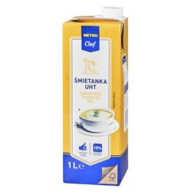 METRO CHEF UHT-CREME 18 % 1L