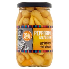CASA DE MEXICO GELBE PEPPERONI GANZ 370 G