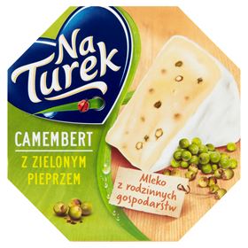 NATUREK CAMEMBERT BLAUKÄSE MIT GRÜNEM PFEFFER 120 G