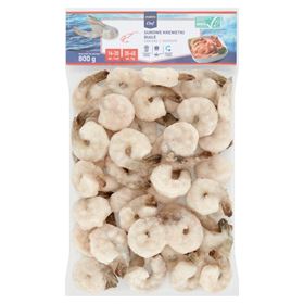 MACRO CHEF ROHE GESCHÄLTE PREISGARNELEN MIT SCHWANZ 16/20 800 G