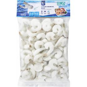 MAKRO CHEF ROHE GESCHÄLTE GARNELEN MIT SCHWANZ 31/40 800 G