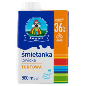 ŁOWICZ KUCHENCREME UHT 36 % 500 G