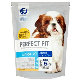 PERFECT FIT JUNIOR <1 <10 KG ALLEINFUTTER FÜR WELPEN 825 G 5 STÜCK