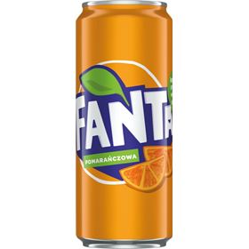 FANTA ORANGE CARBON DRINK 330 ML 24 STÜCK