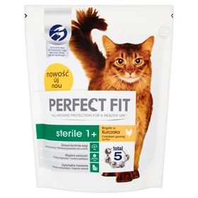 PERFECT FIT STERILE 1+ ALLEINFUTTER FÜR ERWACHSENE KATZEN 750 G 6 STÜCK