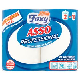 FOXY ASSO PROFESSIONAL KÜCHENTUCH 2 ROLLEN