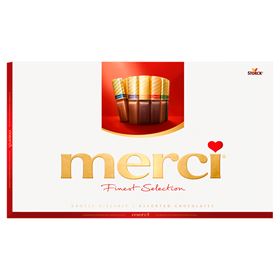 MERCI FINEST SELECTION KOLLEKTION VON SCHOKOLADEN 400G