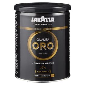 LAVAZZA QUALITA ORO BERGGEMAHLENER KAFFEE IN DER DOSE 250 G