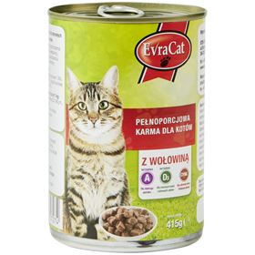EVRACAT KATZENFUTTER MIT RIND 415 G