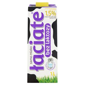 ŁACIATE UHT-MILCH OHNE LAKTOSE 1,5 % 1 L 12 STK