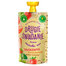 DAWTONA ZWEITES FRÜHSTÜCK Haferflocken mit Erdbeermousse 100 G